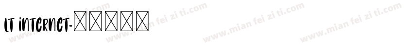 LT internet字体转换